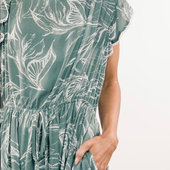 Stevie Hender Midi Dress Size M - Picture 3 of 3